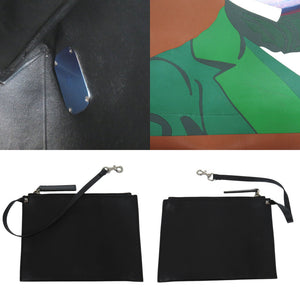 美品 ヴァレンティノ ガラヴァーニ ｘアンダーカバー ヴェートーベン グラフィックトート VALENTINOｘUNDERCOVER レザー ブラウン 1400【中古】Valentino Garavani