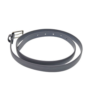 新品同様 ボッテガヴェネタ 657167 レザー グレー ベルト 1413【中古】BOTTEGAVENETA