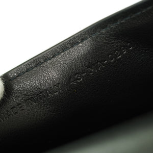 新品同様 ディオール チェーン カードケース コインケース ウォレット ショルダーバッグ パテントレザー ブラック 黒 1443【中古】Dior