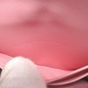 新品同様 クリスチャンディオール S0966ONMJ ミスディオール グリシーヌ ウォレット コンパクトウォレット カナージュ レザー ピンク 2つ折り財布 財布 1448【中古】Christian Dior