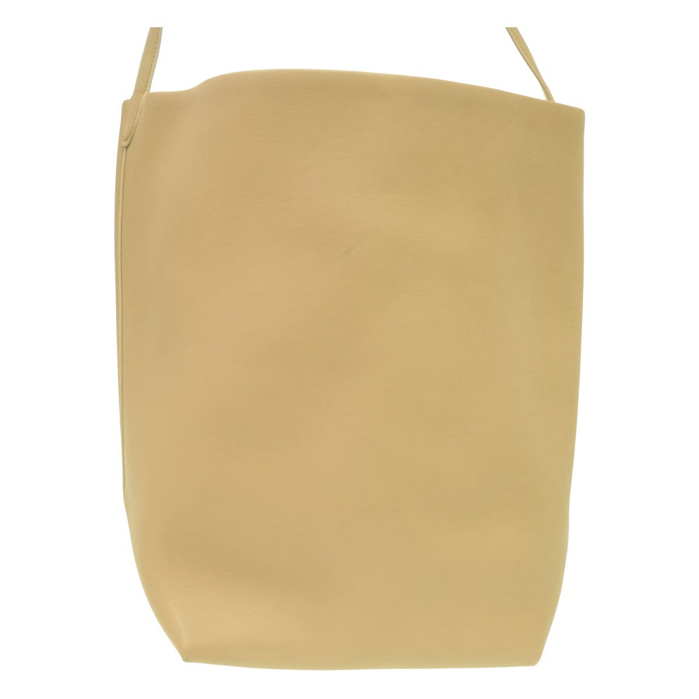 ザ ロウ N/S Park パーク トートバッグ トートバッグ レザー ベージュ 1481【中古】THE ROW