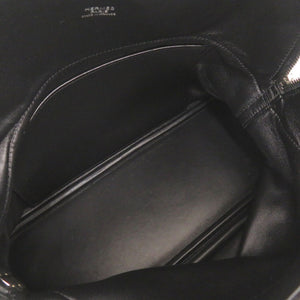 美品 エルメス ボリード31 トリヨンクレマンス ブラック シルバー金具 □F刻印 ハンドバッグ 黒 1486 【中古】 HERMES