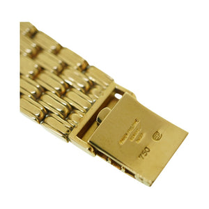 美品 パテックフィリップ カラトラバ K18YG 金無垢 3913/1 ベージュ文字盤 手巻き 腕時計 1501【中古】PATEK PHILIPPE メンズ