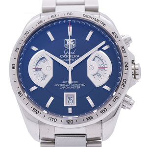 タグホイヤー グランドカレラ CAV511G BA0905 自動巻き 腕時計 SS ブラック 黒文字盤 1544【中古】TAG HEUER メンズ