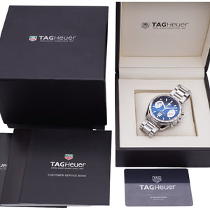 タグホイヤー グランドカレラ CAV511G BA0905 自動巻き 腕時計 SS ブラック 黒文字盤 1544【中古】TAG HEUER メンズ