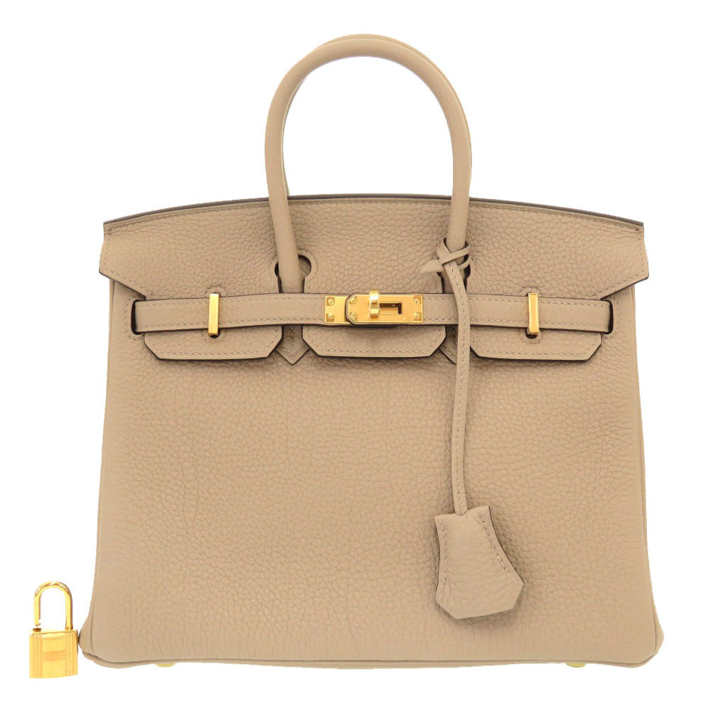 未使用 エルメス バーキン25 トゴ トゥルティエールグレー U刻印(2022年製) ハンドバッグ 0002 【中古】 HERMES