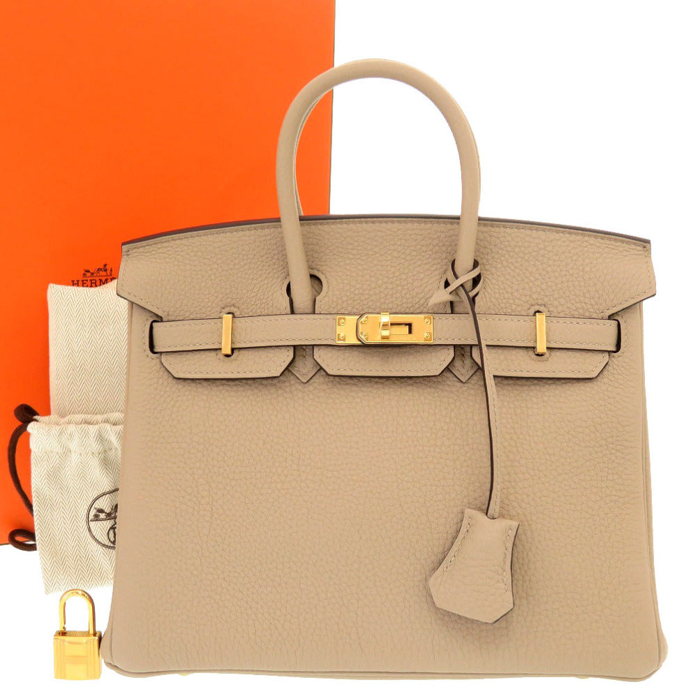 未使用 エルメス バーキン25 トゴ トゥルティエールグレー U刻印(2022年製) ハンドバッグ 0002 【中古】 HERMES