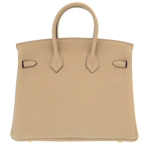 未使用 エルメス バーキン25 トゴ トゥルティエールグレー U刻印(2022年製) ハンドバッグ 0002 【中古】 HERMES