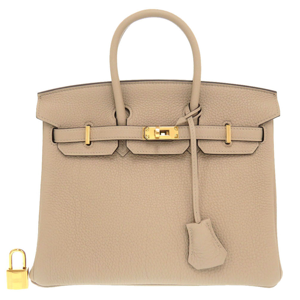 未使用 エルメス バーキン25 トゴ トゥルティエールグレー U刻印(2022年製) ハンドバッグ 0002 【中古】 HERMES
