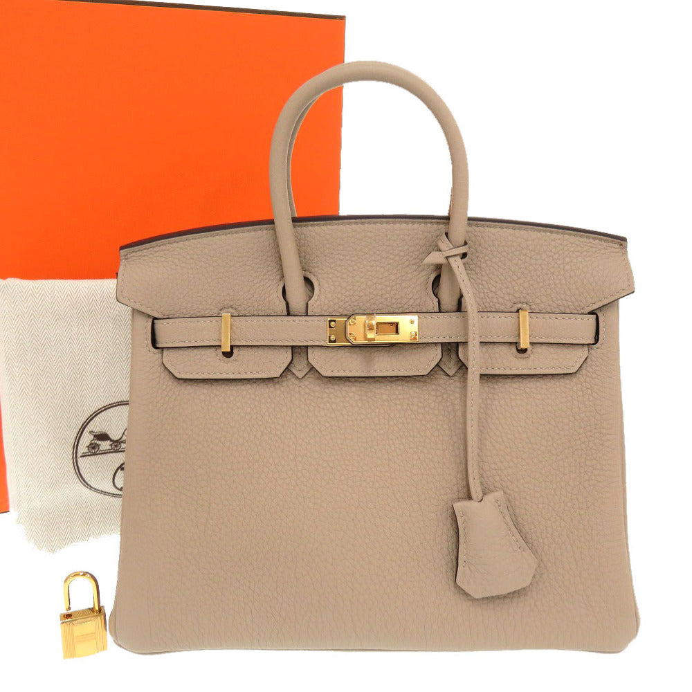 未使用 エルメス バーキン25 トゴ トゥルティエールグレー U刻印(2022年製) ハンドバッグ 0002 【中古】 HERMES