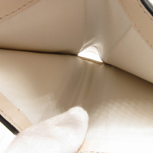 未使用 ヴァレンティノ ガラヴァーニ コンパクトウォレット Vロゴ レザー アイボリー 2つ折り財布 財布 0036【中古】VALENTINO GARAVANI