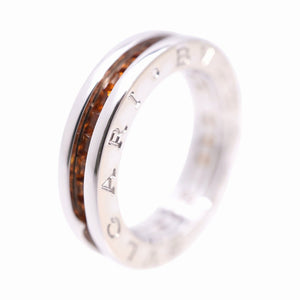 ブルガリ B-ZERO1 シトリン K18WG リング #51 ホワイトゴールド ビーゼロワン 指輪 ジュエリー 0040【中古】BVLGARI