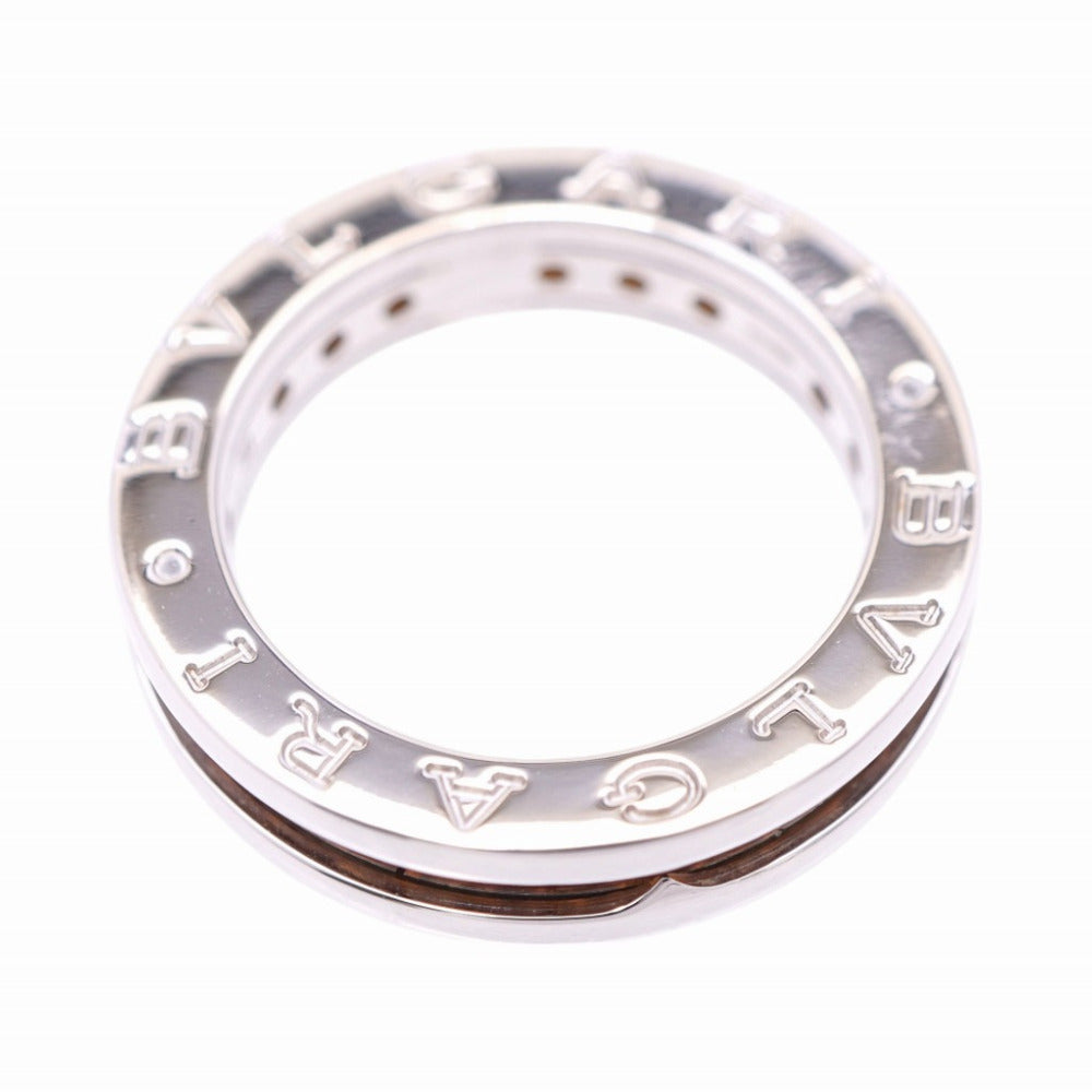 ブルガリ B-ZERO1 シトリン K18WG リング #51 ホワイトゴールド ビーゼロワン 指輪 ジュエリー 0040【中古】BVLGARI