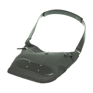 新品同様 メゾン マルジェラ 5AC クロスボディバッグ SB1WG0017 ショルダーバッグ レザー ブラック 黒 0166【中古】Maison Margiela