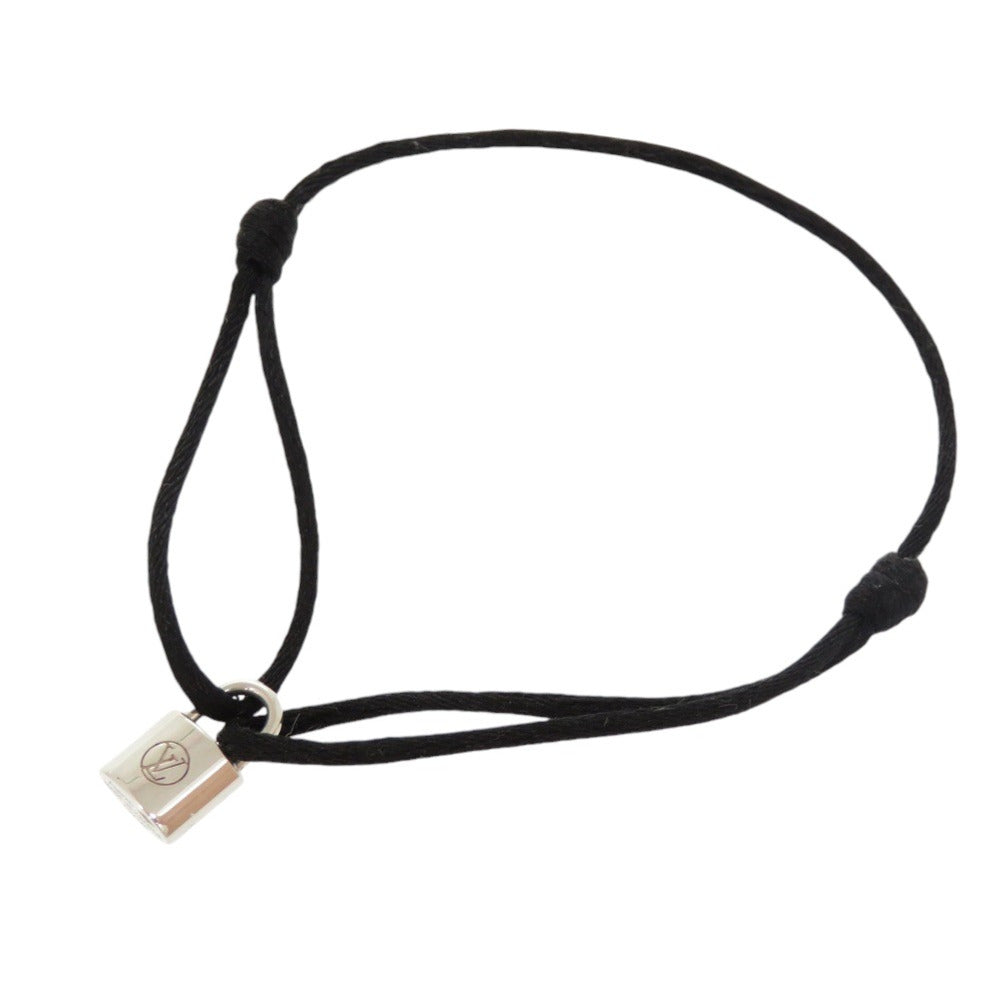 美品 ルイ ヴィトン ブラスレ ロックイット ブラック A07242 シルバー925 アクセサリー 黒 LV 0242 【中古】 LOUIS VUITTON