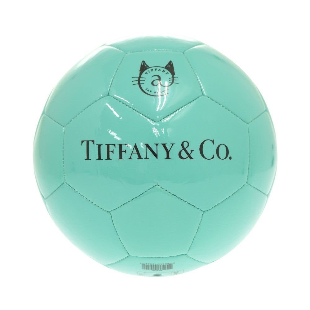 未使用 ティファニー スポルティング サッカーボール サイズ5 レザー ティファニーブルー 0262【中古】TIFFANY&Co.