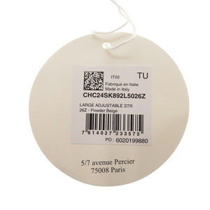 新品同様 クロエ CHC24SK892L5026Z リネンキャンバス パウダーベージュ ショルダーストラップ 0263【中古】Chloe