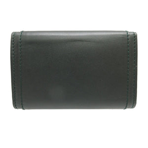 新品同様 サルヴァトーレ フェラガモ レザー グリーン 緑 6連 キーケース 0293【中古】Salvatore Ferragamo