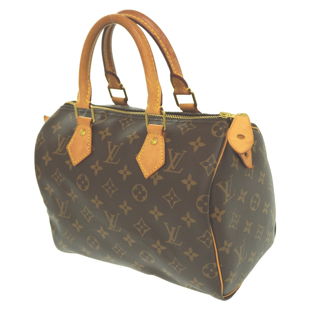 ルイヴィトン 新型 スピーディ25 モノグラム M41109 ICタグ ハンドバッグ LV 0428【中古】LOUIS VUITTON