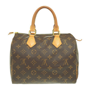 ルイヴィトン 新型 スピーディ25 モノグラム M41109 ICタグ ハンドバッグ LV 0428【中古】LOUIS VUITTON