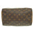 ルイヴィトン 新型 スピーディ25 モノグラム M41109 ICタグ ハンドバッグ LV 0428【中古】LOUIS VUITTON