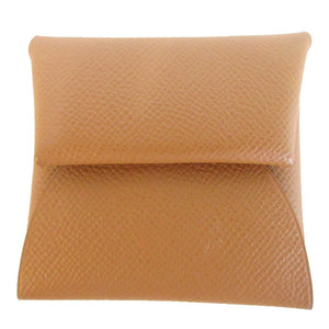 未使用 エルメス バスティア ヴォーエプソン ゴールド 茶 A刻印(2017年製) コインケース 財布 茶 0463【中古】HERMES