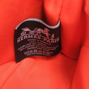 エルメス ボリードポーチ 20 PM キャンバス ブラック バッグ 黒 0506 【中古】 HERMES