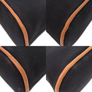 エルメス ボリードポーチ 20 PM キャンバス ブラック バッグ 黒 0506 【中古】 HERMES