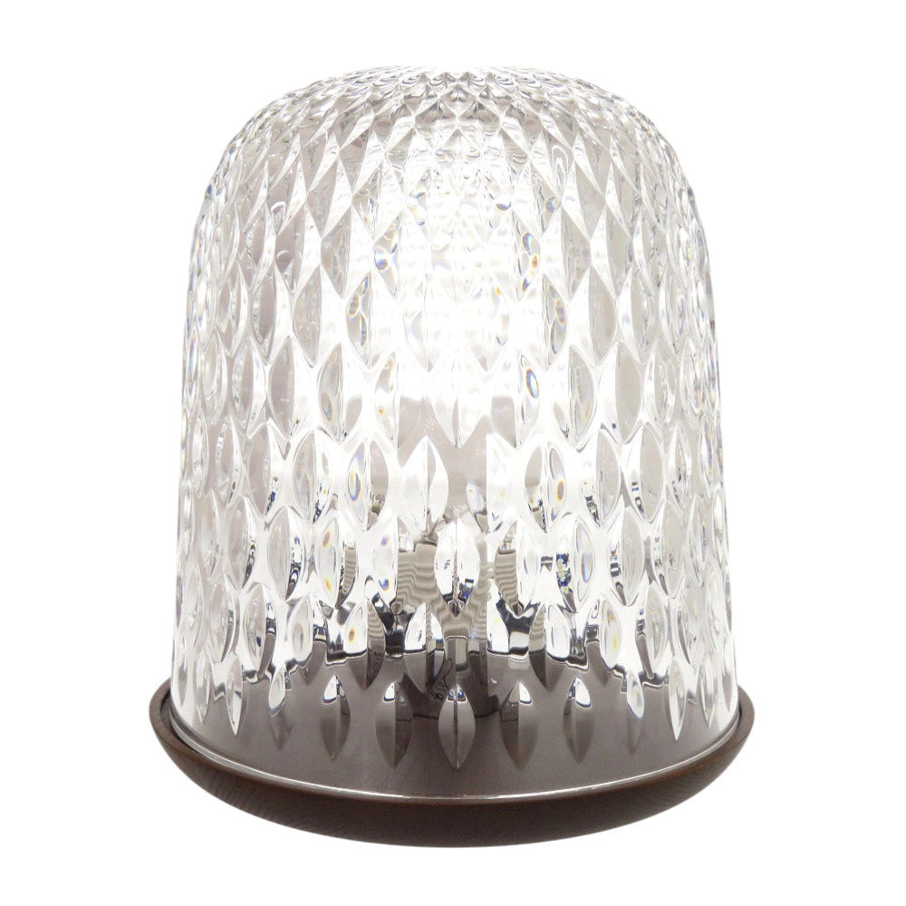 新品同様 サンルイ フォリア テーブルランプ ガラス クリア 照明 0508 【中古】 SAINT LOUIS