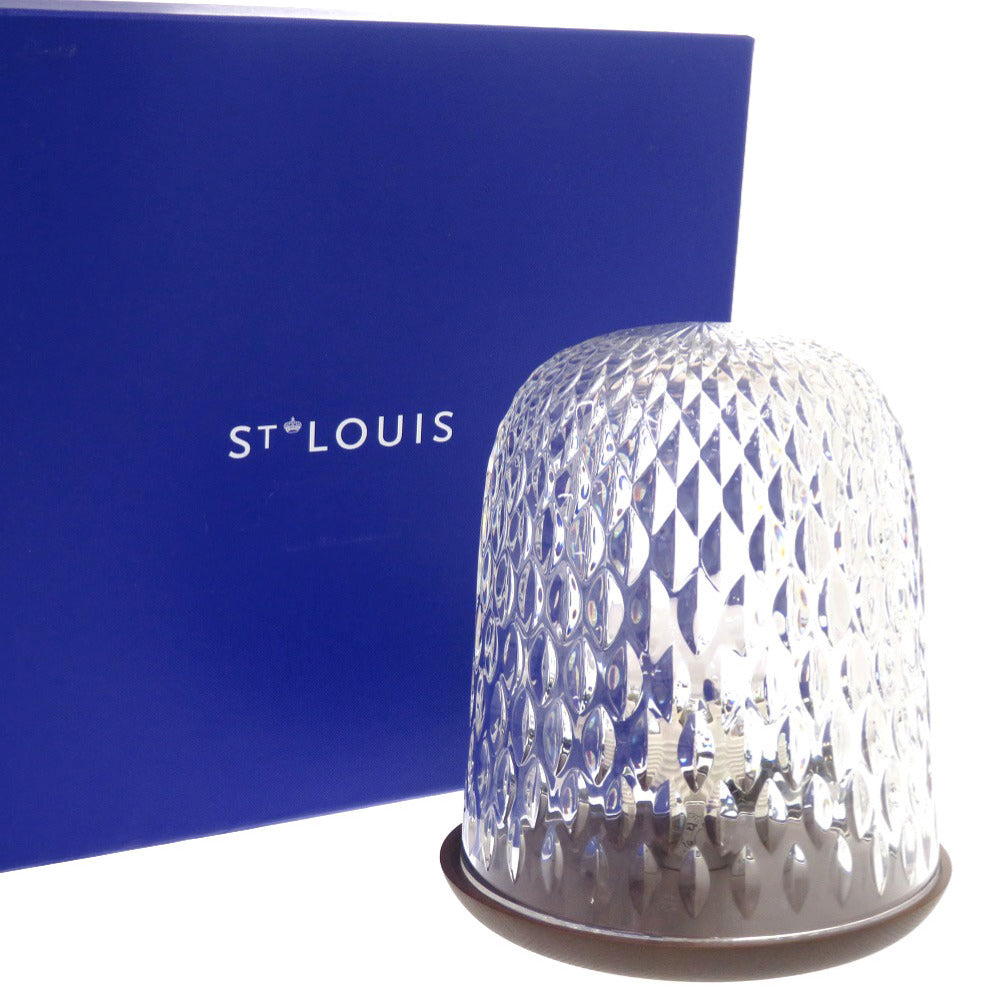 新品同様 サンルイ フォリア テーブルランプ ガラス クリア 照明 0508 【中古】 SAINT LOUIS