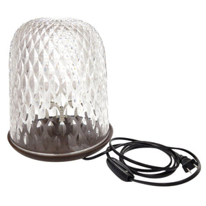 新品同様 サンルイ フォリア テーブルランプ ガラス クリア 照明 0508 【中古】 SAINT LOUIS