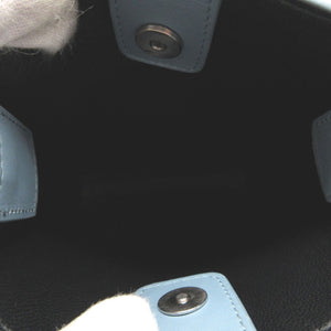 新品同様 ジルサンダー タングル スモール JSMT853173 レザー ブルー 青 ショルダーバッグ 0706【中古】JILSANDER