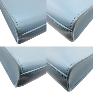 新品同様 ジルサンダー タングル スモール JSMT853173 レザー ブルー 青 ショルダーバッグ 0706【中古】JILSANDER