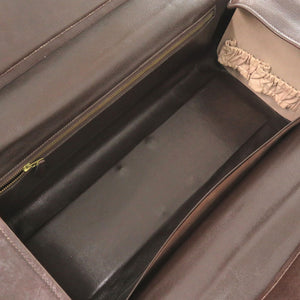 美品 エルメス ヴィンテージ レザー ブラウン ゴールド金具 〇H刻印 ヴィンテージ ボストンバッグ 茶 0713 【中古】 HERMES メンズ