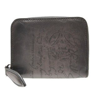 ベルルッティ ワパ カリグラフィー スクリットレザー ブラック 黒 コインケース 財布 0722【中古】BERLUTI