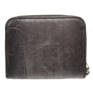 ベルルッティ ワパ カリグラフィー スクリットレザー ブラック 黒 コインケース 財布 0722【中古】BERLUTI