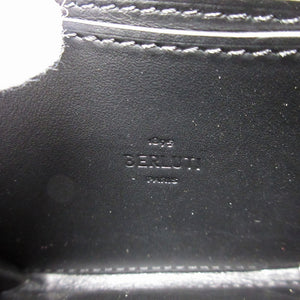 ベルルッティ ワパ カリグラフィー スクリットレザー ブラック 黒 コインケース 財布 0722【中古】BERLUTI