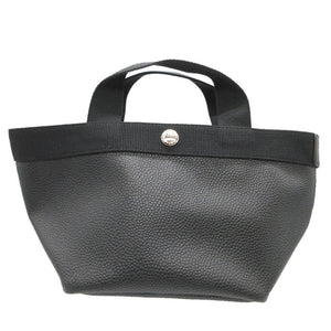 未使用 エルべシャプリエ リュクス 701GP 舟型 コーティングキャンバス ブラック 黒 トートバッグ 0733【中古】Herve Chapelier