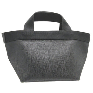 未使用 エルべシャプリエ リュクス 701GP 舟型 コーティングキャンバス ブラック 黒 トートバッグ 0733【中古】Herve Chapelier