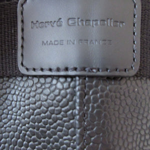 未使用 エルべシャプリエ リュクス 701GP 舟型 コーティングキャンバス ブラック 黒 トートバッグ 0733【中古】Herve Chapelier