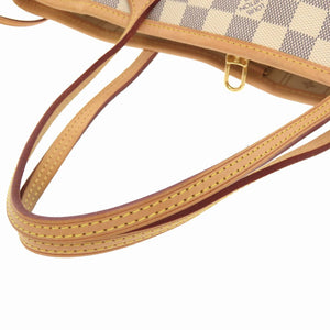 美品 ルイ ヴィトン ネヴァーフルPM ダミエ アズール N51110 トートバッグ LV 0772 【中古】 LOUIS VUITTON