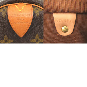 美品 ルイ ヴィトン スピーディ30 モノグラム M41526 ハンドバッグ LV 0856  【中古】 LOUIS VUITTON
