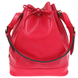 美品 ルイ ヴィトン ノエ エピ カスティリアンレッド M44007 ショルダーバッグ 赤 LV 0899 【中古】 LOUIS VUITTON