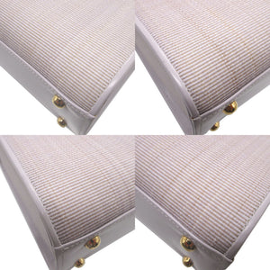 美品 コンテス ホースヘアー パープル 紫 ハンドバッグ 0926【中古】COMTESSE