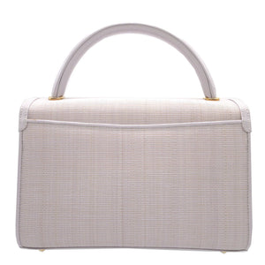 美品 コンテス ホースヘアー パープル 紫 ハンドバッグ 0926【中古】COMTESSE