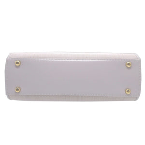 美品 コンテス ホースヘアー パープル 紫 ハンドバッグ 0926【中古】COMTESSE