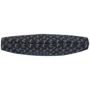 美品 ジミーチュウ キミー JCモノグラム ショルダーバッグ デニム キャンバス ブルー 0953【中古】JIMMY CHOO