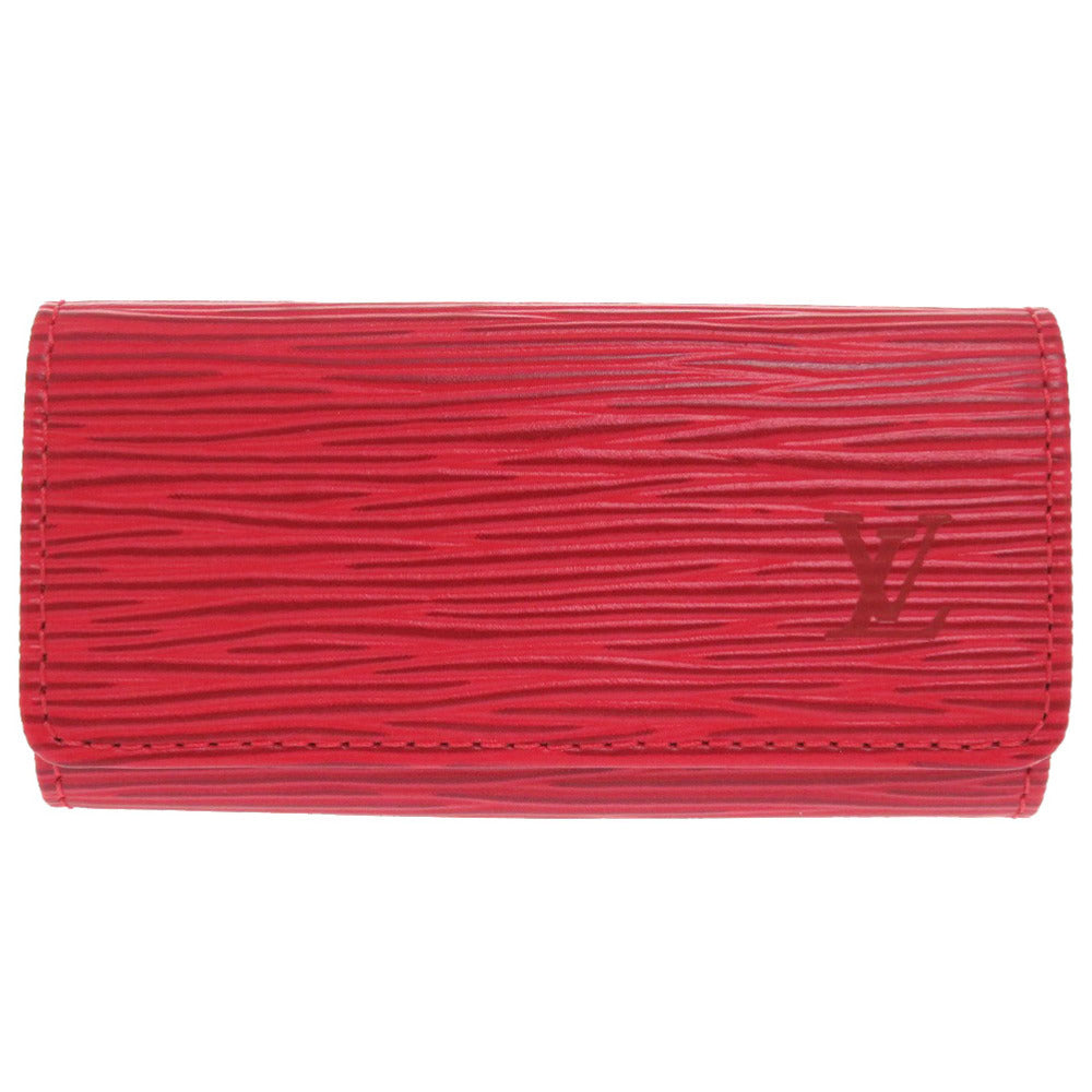 新品同様 ルイ ヴィトン ミュルティクレ4 エピ カスティリアンレッド M63827 4連 キーケース LV 0983 【中古】 LOUIS VUITTON