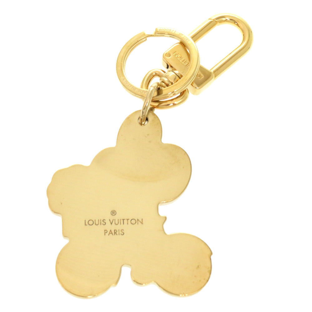 美品 ルイ ヴィトン ポルトクレ ヴィヴィエンヌ ヴェロ クリスマス M00871 マルチカラー バッグチャーム キーホルダー LV 0984 【中古】 LOUIS VUITTON