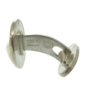 美品 ジョージジェンセン SV925 CTV ラウンド カフスボタン カフリンクス シルバー925 シルバー 1000【中古】Georg Jensen